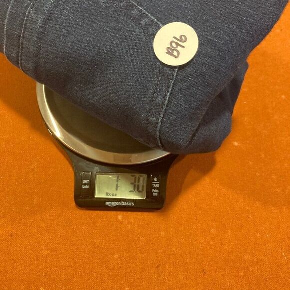 J. Jill Jeans Sz 12 Blue Premium Flex High Rise Denim Leggings Dark Wash - Picture 10 of 10